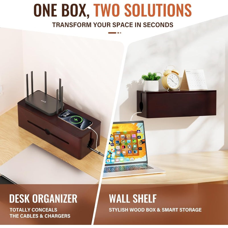 Cinati Large Cable Management Box 15.8\