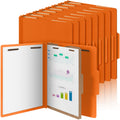 Classification Folders 24pcs Classification Folders Bulk With 1 Divider, 3.5 Inch Expansion Pressboard File Folder With 2 Prongs Fastener For Standard Medical File, Letter Size Document ReportEaster Mother's Day Party Gift